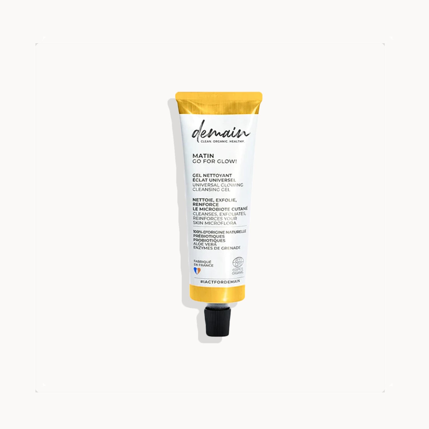 GO FOR GLOW - Gel Nettoyant Exfoliant Éclat Universel